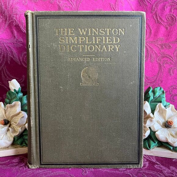 1928 Vintage Book: The Winston Simplified Dictionary. Advanced Edition. - Picture 1 of 12